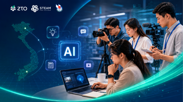 ZTO Labs đồng hành cùng Hội Nhà báo Việt Nam trên hành trình đào tạo AI cho nhà báo